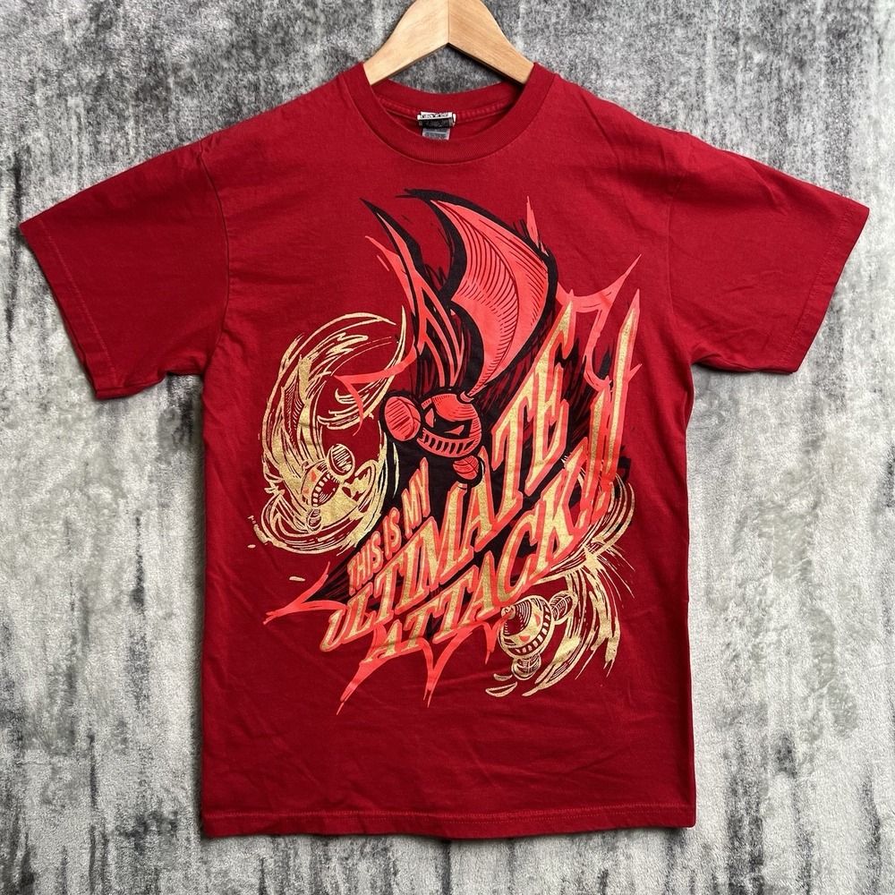 OMORI Ultimate Attack T-Shirt Red Medium Graphic Anime Video Game Art